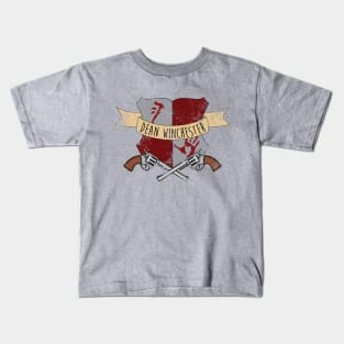 Crest of Dean Winchester Kids T-Shirt